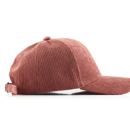 Classic Casual Corduroy Fashion Hat Boyfriend Ball Cap