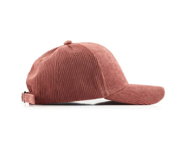 Classic Casual Corduroy Fashion Hat Boyfriend Ball Cap