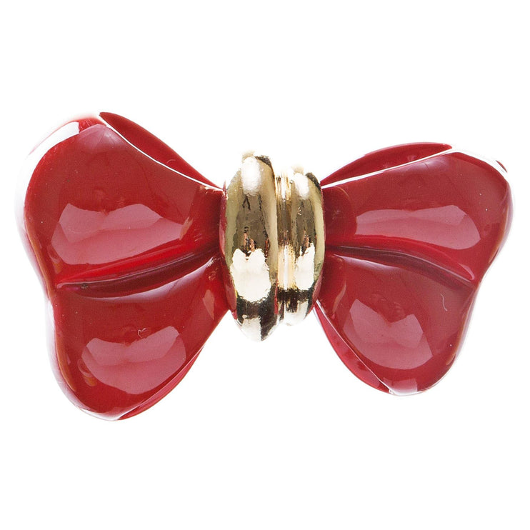 Adorable Cute Epoxy Bow Tie Ribbon Adjustable Stretch Fashion Ring