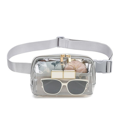 Trendy Clear Stadium Belt Bag for Easy Access and Style