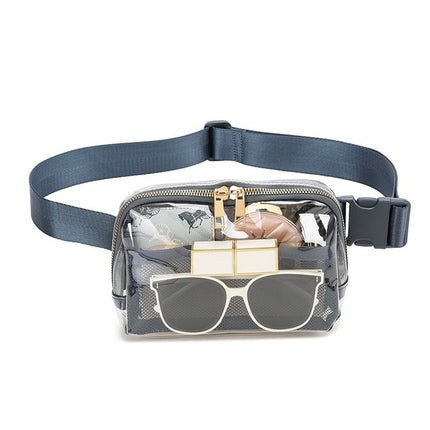 Trendy Clear Stadium Belt Bag for Easy Access and Style