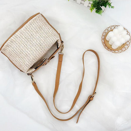 Chic Boho Crochet Top Handle Crossbody Bag - Accessoriesforever
