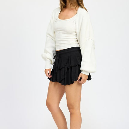 Cozy Layering Knit Oversized Shrug Sweater Cardigan