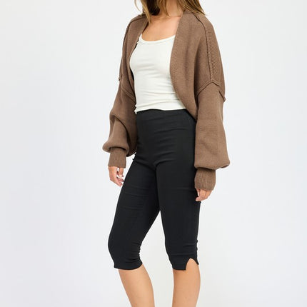 Cozy Layering Knit Oversized Shrug Sweater Cardigan