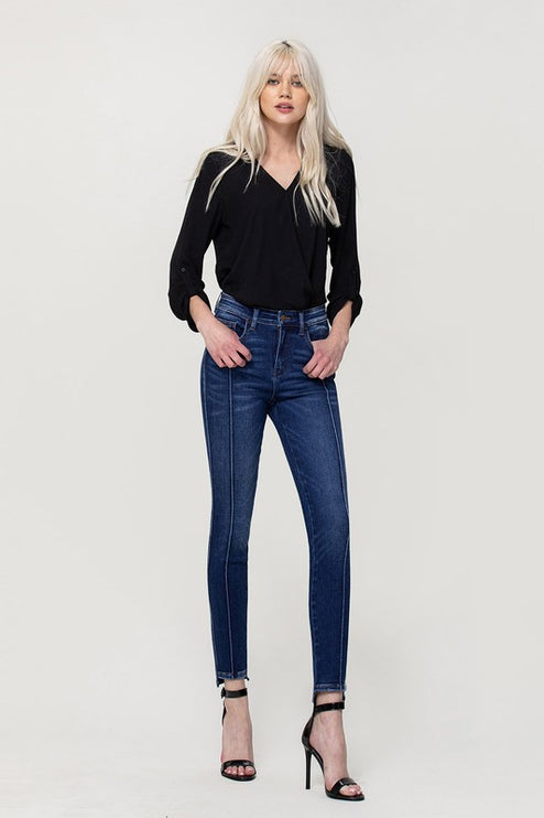 High Rise Ankle Skinny - Accessoriesforever