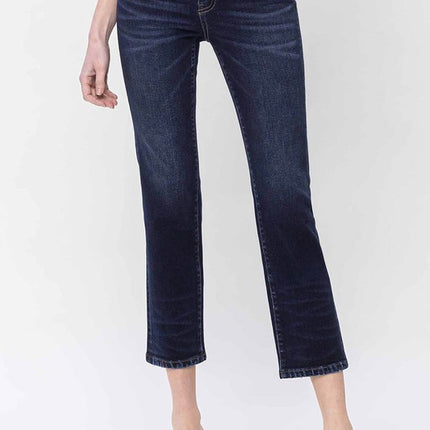 Mid Rise Slim Straight Jeans - Accessoriesforever