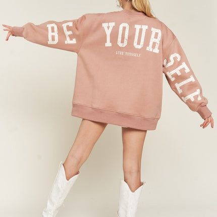 Be Yourself Long Sleeve Sweatshirt