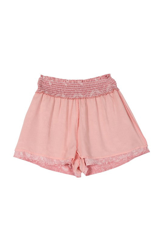 Cute Casual Stylish Paisley Print Fashion Shorts