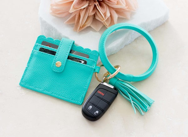Key Ring ID Wallet Bracelet - Accessoriesforever