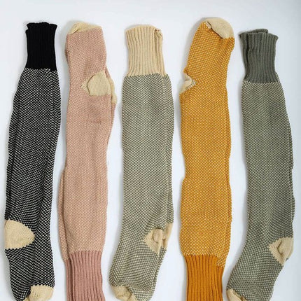Warm Stylish Cozy Knee High Knitted Fashion Lounge Socks