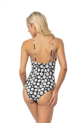 Adorable Daisy Adjustable Strap One-Piece Swimwear Swimsuit