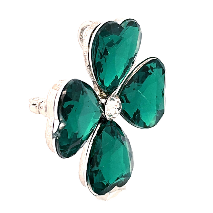 St. Patrick's Lucky Clover Fashion Pendant Charm Brooch Pin