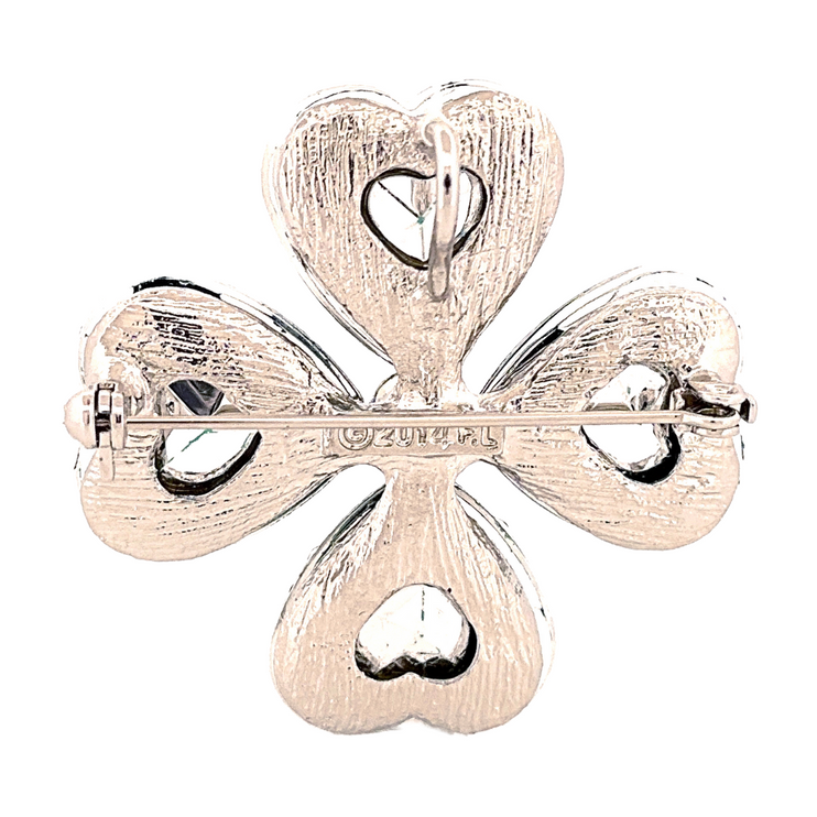 St. Patrick's Lucky Clover Fashion Pendant Charm Brooch Pin