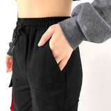 Trendy Fashion High Waist Harem Trousers Jogger Streetwear Pants
