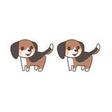 Cute Adorable Pug Dogs Animal Fashion Stud Earrings
