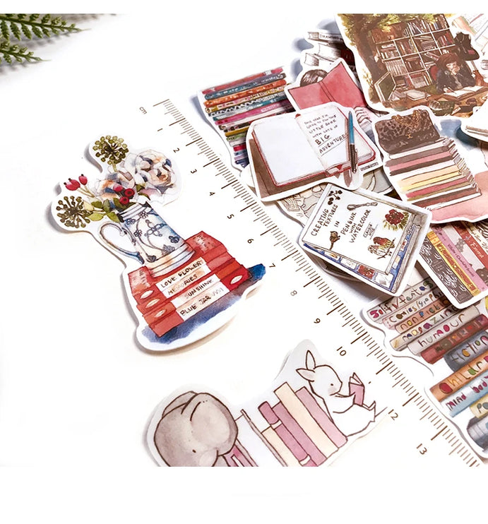 19pcs Girl Book Set Scrapbooking DIY Craft Decor Journal Stickers - Accessoriesforever