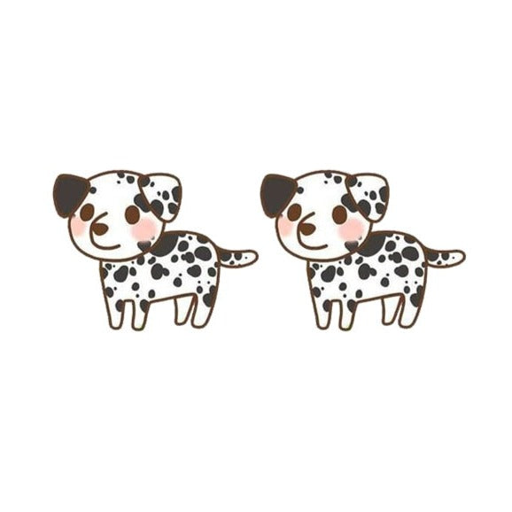 Cute Adorable Pug Dogs Animal Fashion Stud Earrings