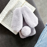 Fluffy Cute Soft Plushy Ribbit Bunny Ear iPhone Protective Phone Case Cover II