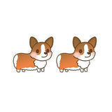 Cute Adorable Pug Dogs Animal Fashion Stud Earrings