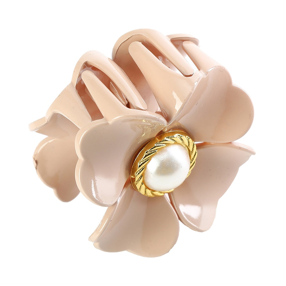 Beautiful Sweet Flower Shape Fashion Hair Jewelry Claw Clip