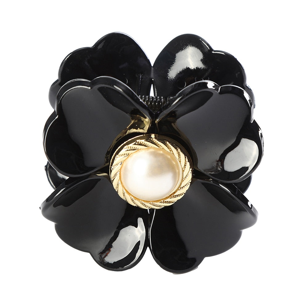 Beautiful Sweet Flower Shape Fashion Hair Jewelry Claw Clip
