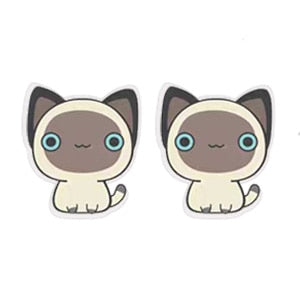 Cute Sweet Cats Animal Trendy Fashion Mini Stud Earrings