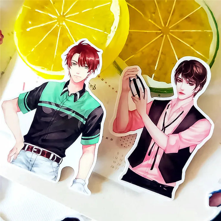 16pcs Street Fashion Boys Girls Scrapbooking DIY Craft Decor Journal Stickers - Accessoriesforever
