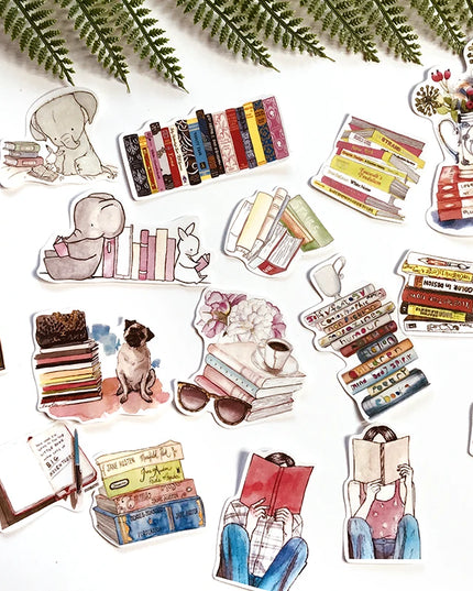 19pcs Girl Book Set Scrapbooking DIY Craft Decor Journal Stickers