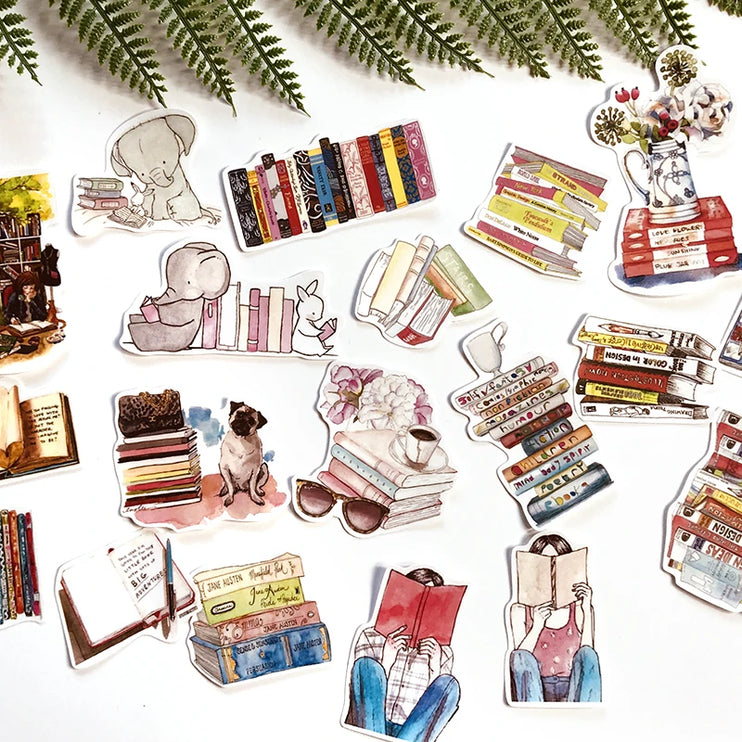 19pcs Girl Book Set Scrapbooking DIY Craft Decor Journal Stickers - Accessoriesforever