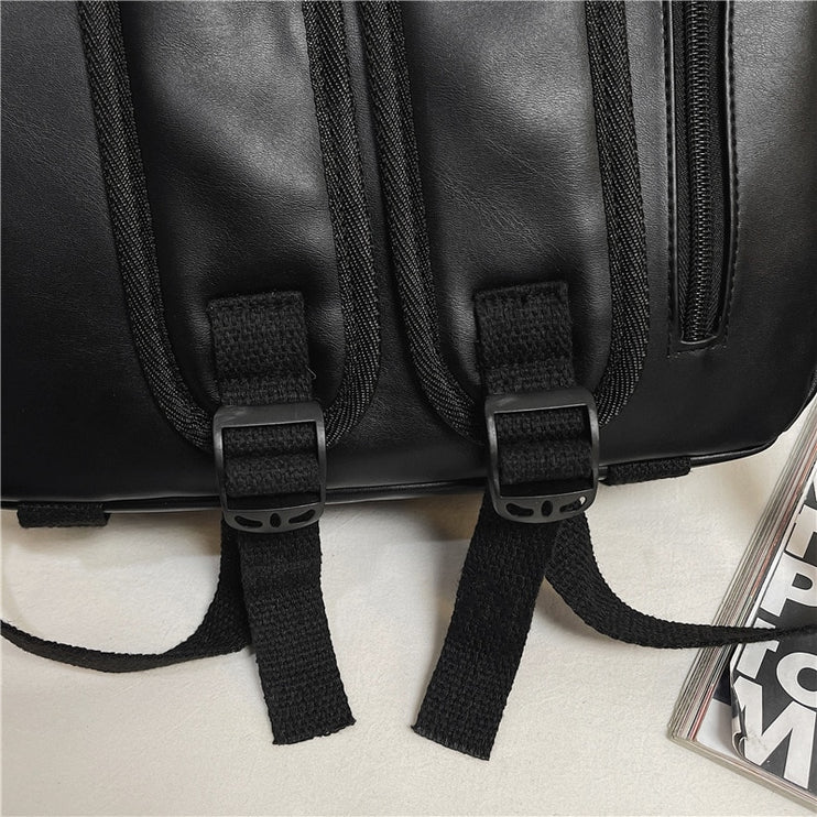 Fashion Stylish Leather Large Travel School Backpack - Accessoriesforever