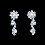 Bridal Wedding Jewelry Set Rhinestone Multi Flower - Accessoriesforever