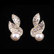 Bridal Wedding Jewelry Crystal Rhinestone Sparkling Bouquet Necklace J524 Gold