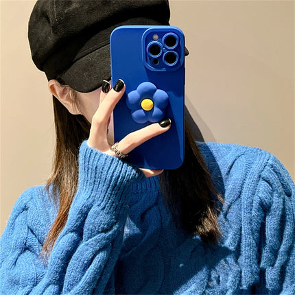 Cute 3D Flowers Phone Case Cover For iPhone 15 14 13 12 11 Pro Max Plus X XS XR - Accessoriesforever