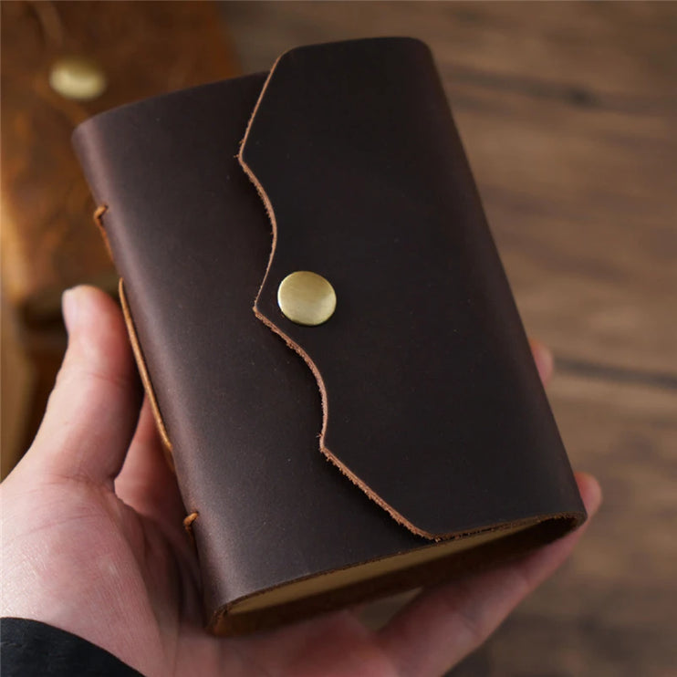 Embossed Leather Handmade Vintage Retro Scrapbook Travel Journal Diary Notebook