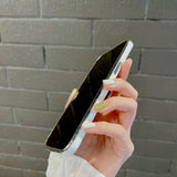 Heart Shaped Back Stand Holder iPhone Protective Phone Case Cover