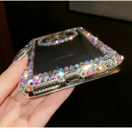 Beautiful Luxury Crystal Rhinestone Clear Phone Case Cover for Samsung Galaxy
