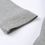 Basic Casual Streetwear Knit Long Sleeves Fashion Crop Top