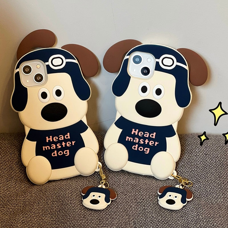 Cute Dog Design Soft iPhone Protective Phone Case Cover