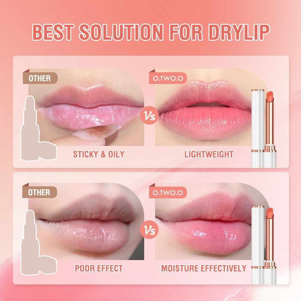 Long Lasting Oil Moisturizing Natural Beeswax Colors Ever-changing Lip Balm Plumper Gloss Lipstick