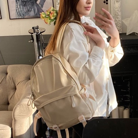 Fashion Stylish Leather Large Travel School Backpack - Accessoriesforever