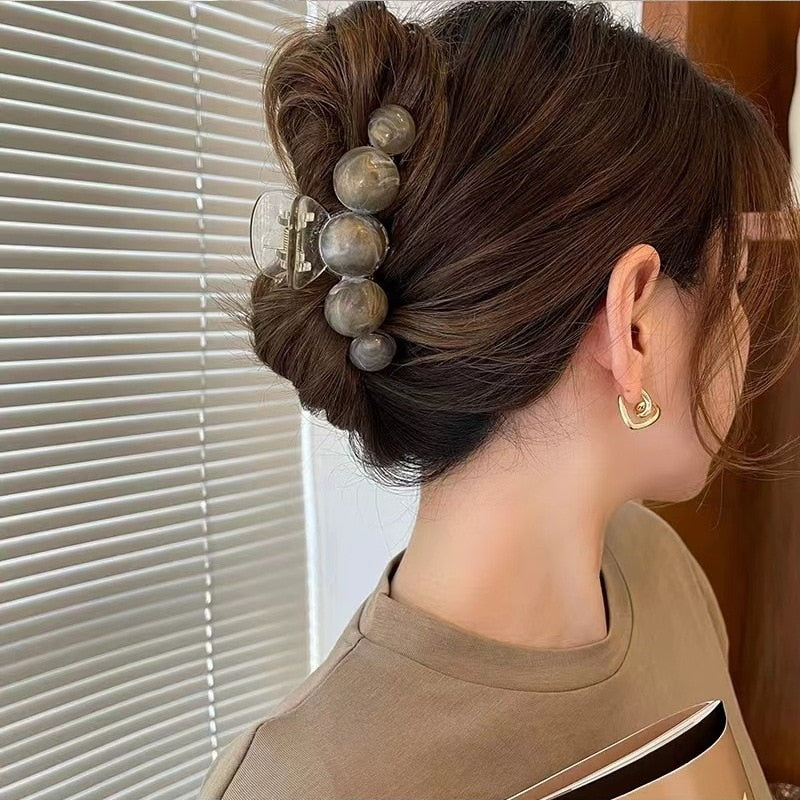 Beautiful Spherical Pattern Fashion Clip Hair Claw