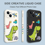 Fun Cute Dinosaur Design iPhone Protective Phone Case Cover