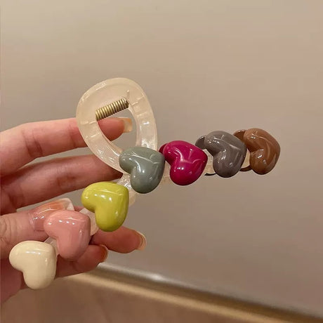 Beautiful Lovely Colorful Fashion Ponytail Clip Hair Claw