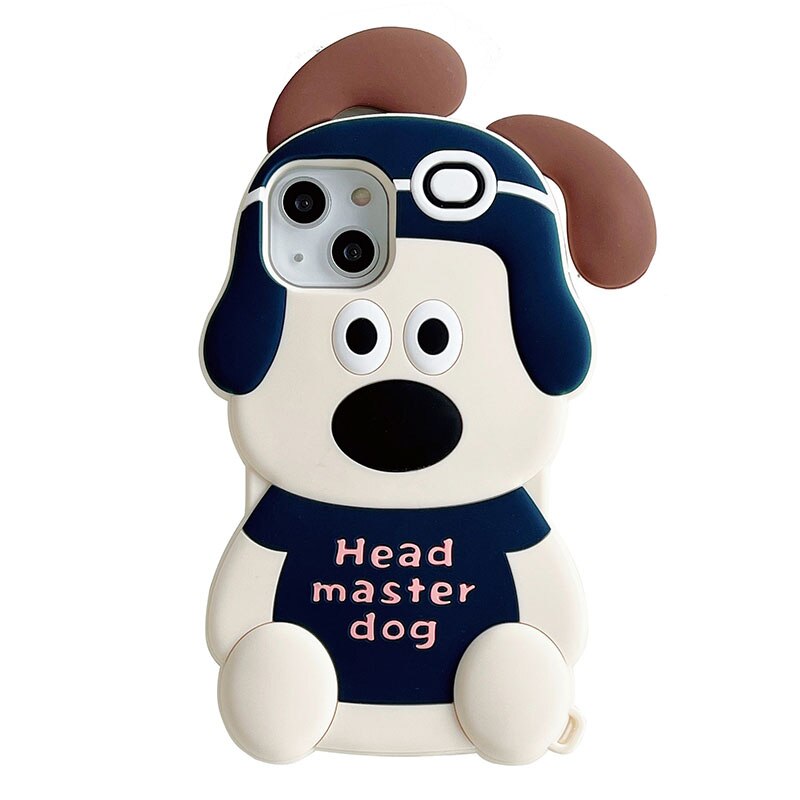 Cute Dog Design Soft iPhone Protective Phone Case Cover