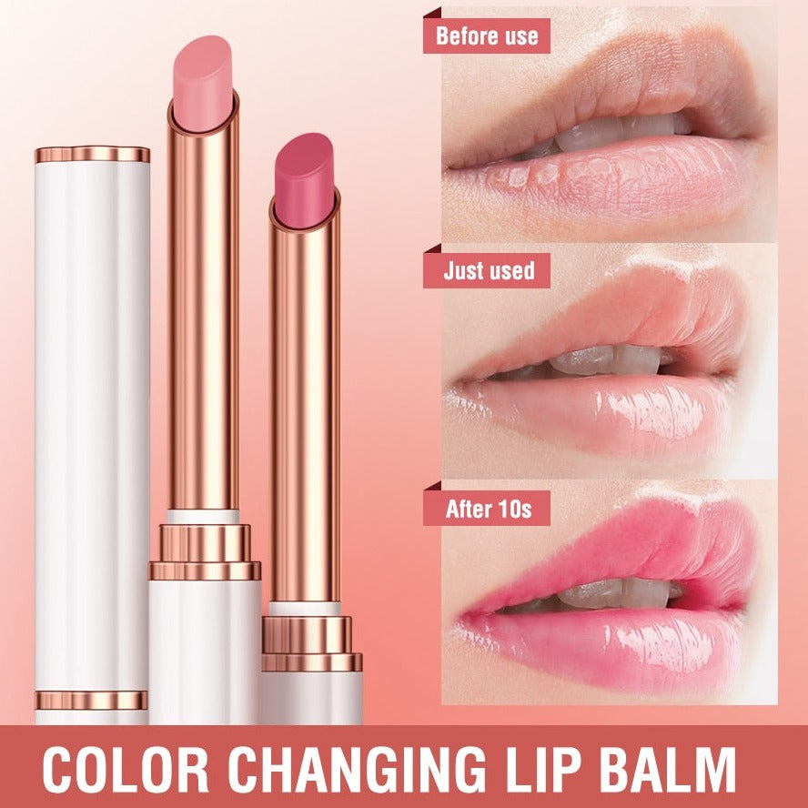 Long Lasting Oil Moisturizing Natural Beeswax Colors Ever-changing Lip Balm Plumper Gloss Lipstick