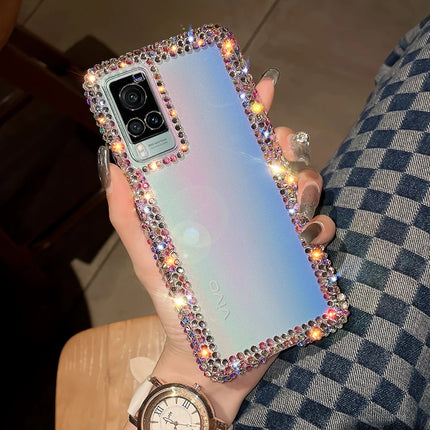 Beautiful Luxury Crystal Rhinestone Clear Phone Case Cover for Samsung Galaxy