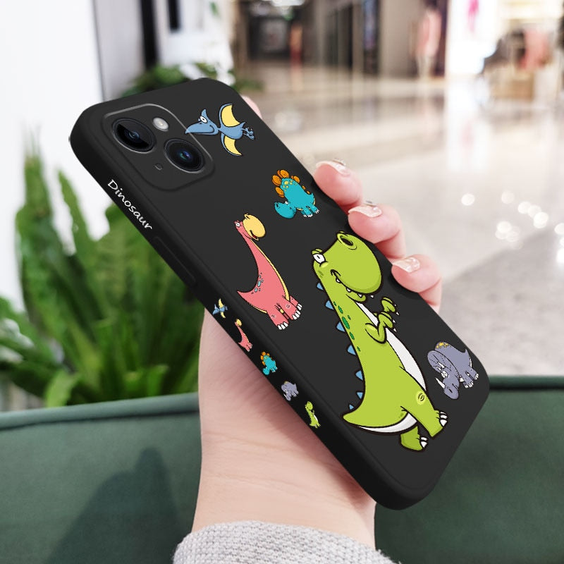 Fun Cute Dinosaur Design iPhone Protective Phone Case Cover