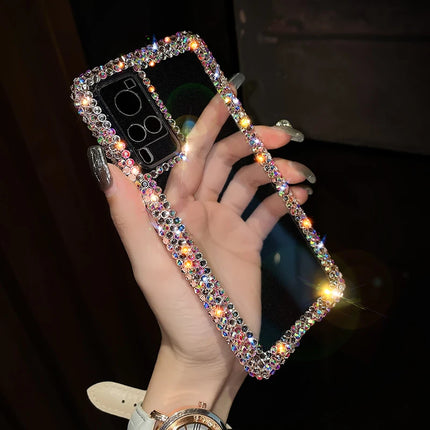 Beautiful Luxury Crystal Rhinestone Clear Phone Case Cover for Samsung Galaxy