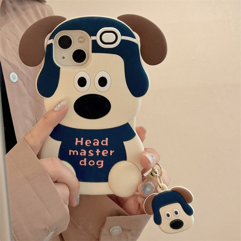 Cute Dog Design Soft iPhone Protective Phone Case Cover