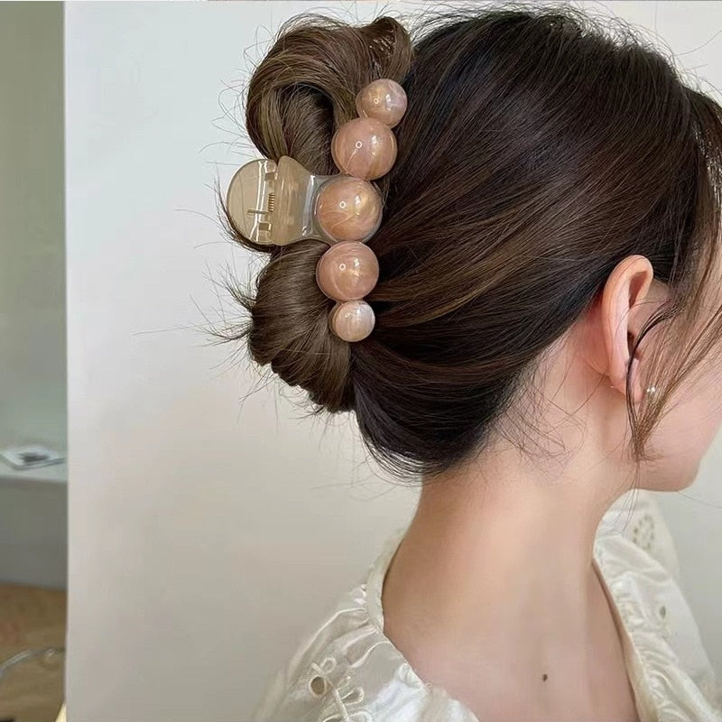 Beautiful Spherical Pattern Fashion Clip Hair Claw